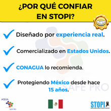 Cargar imagen en el visor de la galería, STOPI-viñetas resaltando diferentes ventajas de la marca STOPI.MX